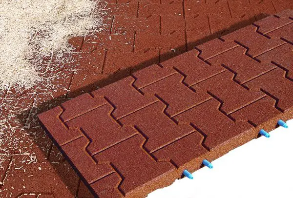 Staltegels van rubber